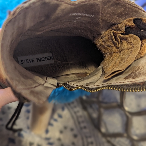 Steve Madden leather boot men's 7 - Picture 2 of 9